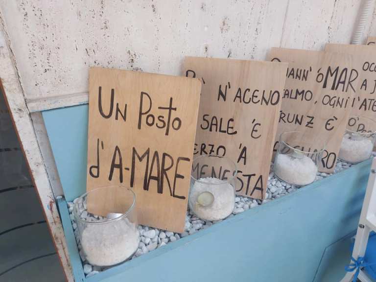 Acqua & Sale, dettaglio dell'esterno