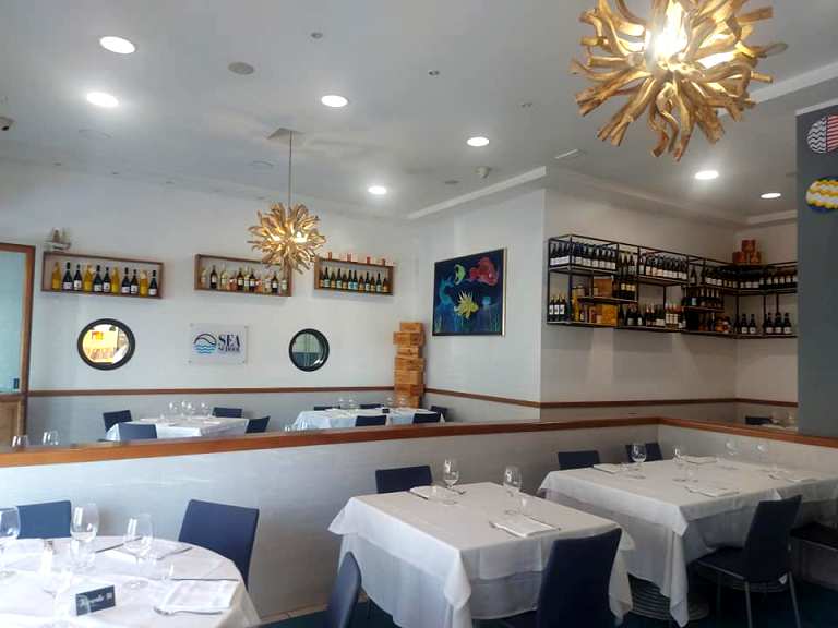 Acqua & Sale, la sala