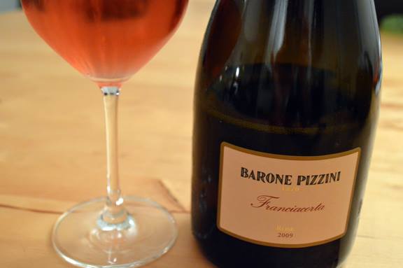 Franciacorta Rosé Barone Pizzini - immagine tratta da baronepizziniblog