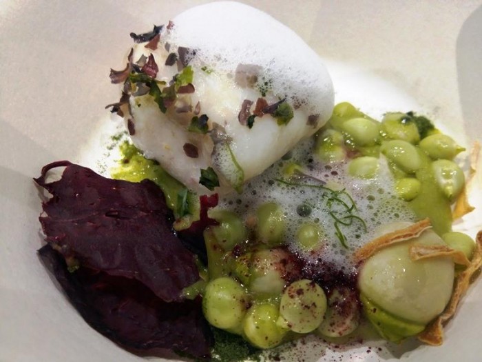 Identità Golose 2016, il merluzzo presentato da Gino Pesce e Patrizia Ronca - foto di Barbara Guerra