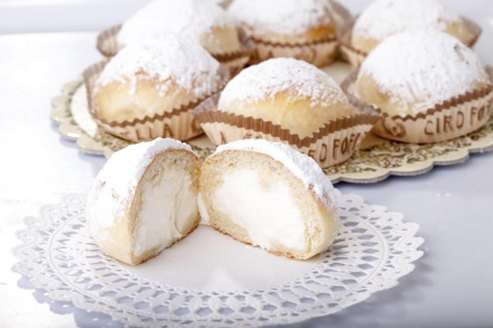 Il fiocco di neve della Pasticceria Poppella