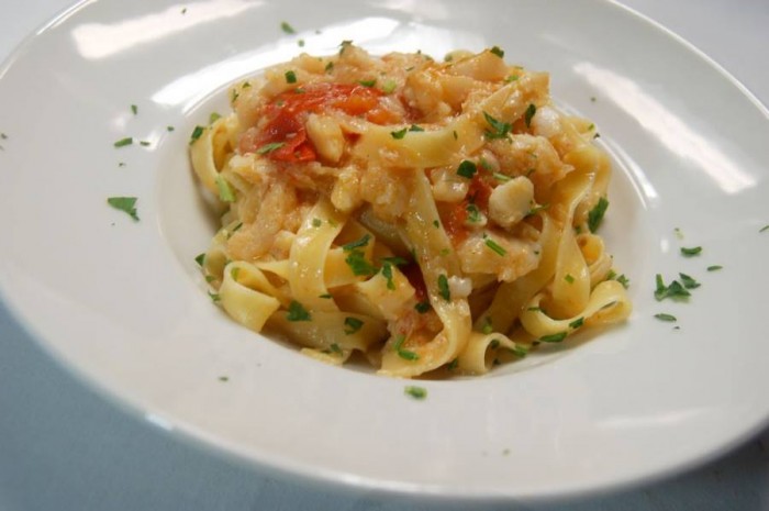 Matriciana di baccalà