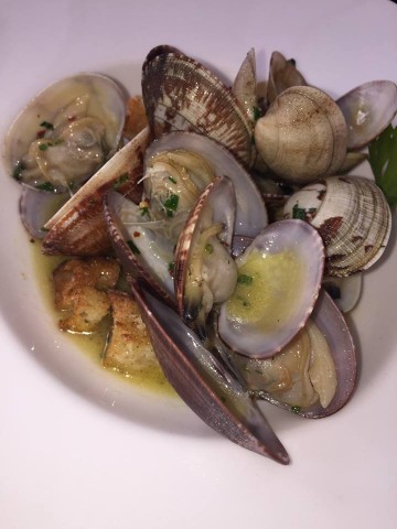 Terrazza Calabritto, sautè di vongole