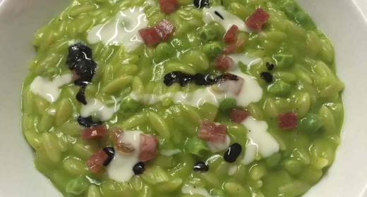 ricetta pasta e piselli