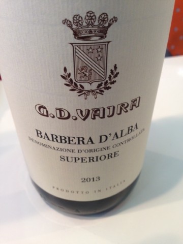 Barbera d'Alba Superiore 2013 G.D. Vajra