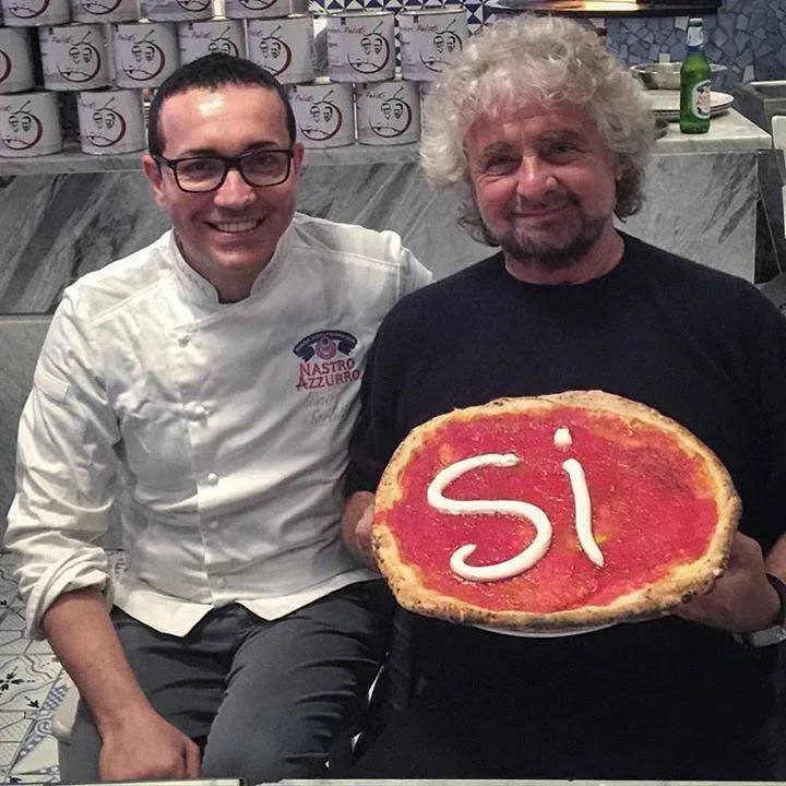 Gino Sorbillo Beppe Grillo