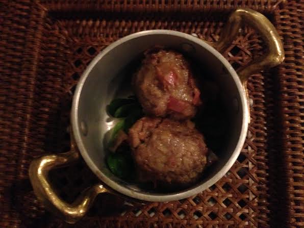 Polpette al Fiano Gaudi