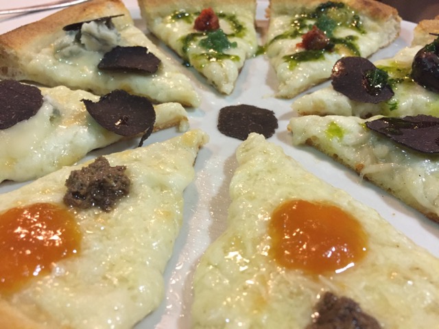 Pomodoro & Basilico, alcuni dei tipi di pizza assaggiati