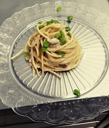 Spaghettoni cacio e pepe