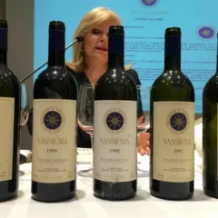 Verticale Sassicaia a Napoli con Daniela Scrobogna