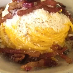 Grappolo d'Oro, la carbonara