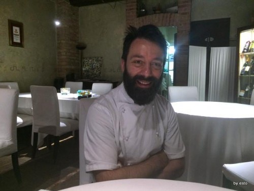 Antica Osteria Marconi a Potenza. Lo chef Giuseppe Misuriello