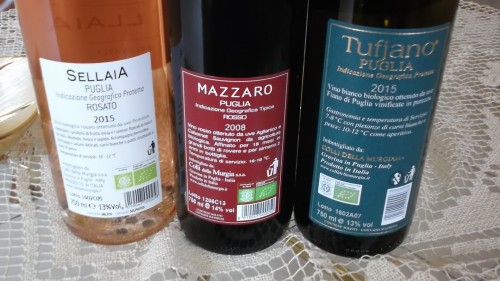Controetichette Vini di Colli della Murgia