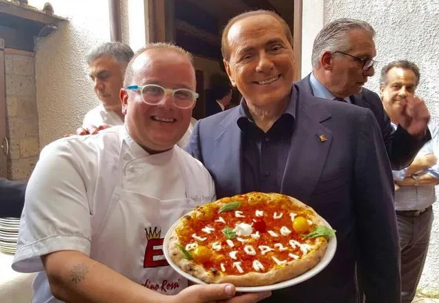 Pasqualino Rossi la Pizza per Berlusconi