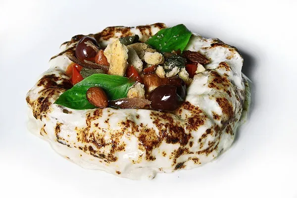 Rosanna Marziale Pizza al contrario