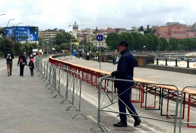 Record della pizza più lunga del mondo a Napoli.