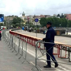 Record della pizza più lunga del mondo a Napoli.