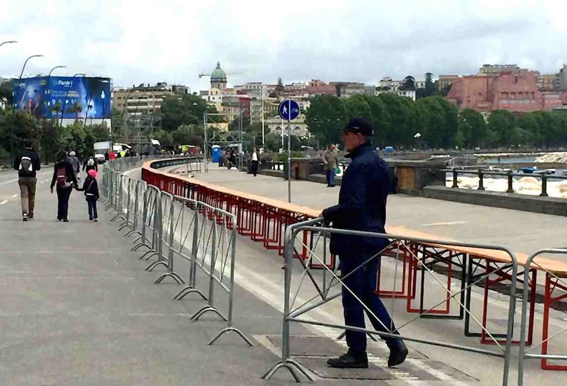 Record della pizza più lunga del mondo a Napoli.