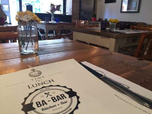 Babar, scorcio della sala