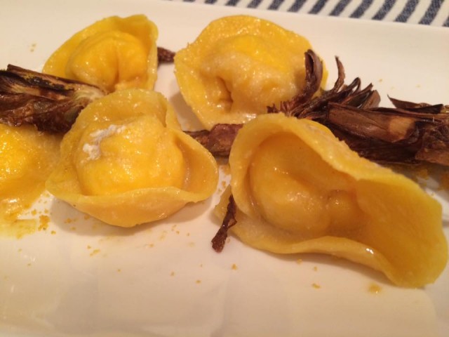 Pigneto 1870, zoom sui tortelli alla ricotta mustia