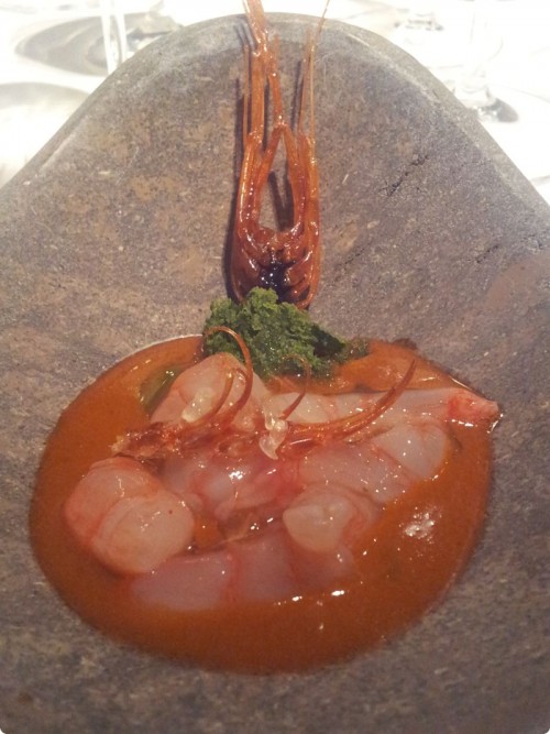 gambero di Palamos EL CELLER DE CAN ROCA