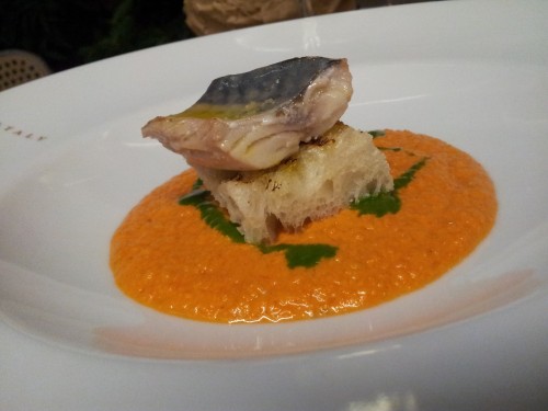 Gazpacho ibleo Peppe Barone Fattoria delle Torri