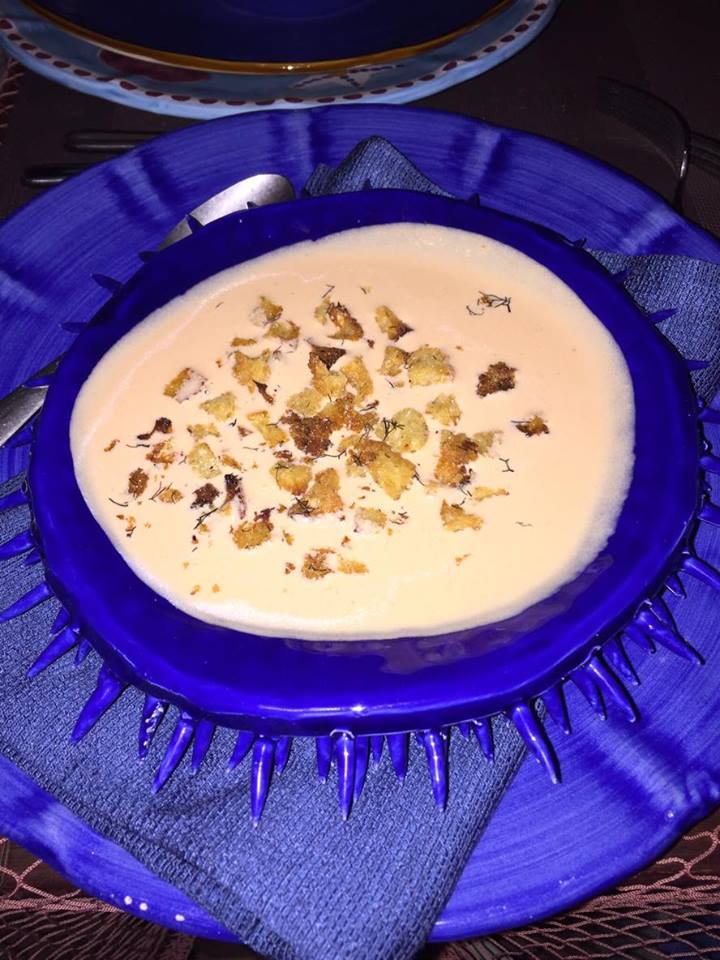 L’Orestorante, zuppa di ricci