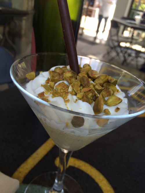 Pietratorcia, coppa al pistacchio