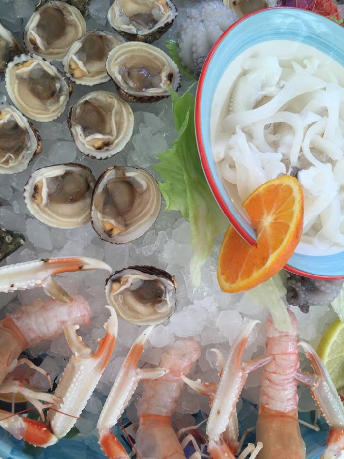 Al Pescatore Bari, i crudi