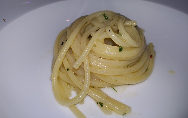 Spaghetti aglio e olio