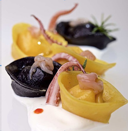 Cappellacci tra totani e patate