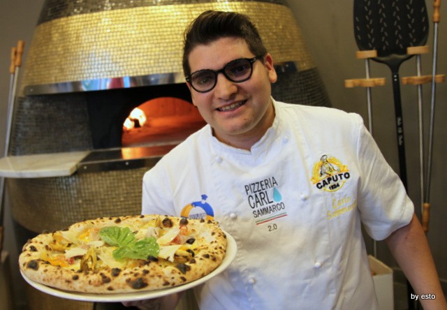 Carlo Sammarco Pizzeria 2.0 e la sua pizza