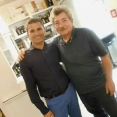 Diego Biancofiore, titolare del ristorante e Lello Tornatore