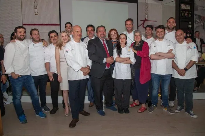 Giuseppe Di Martino and Chefs