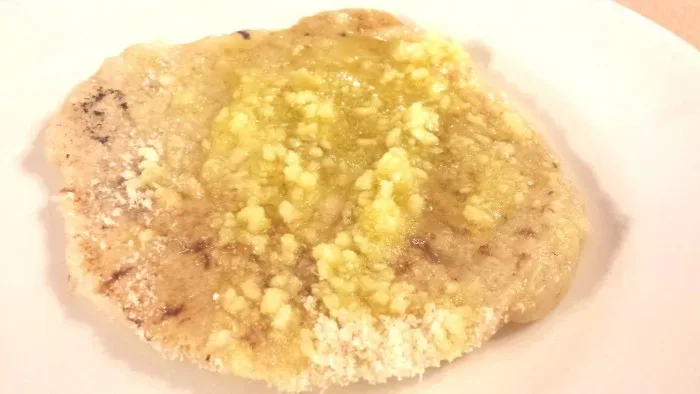 Panigaccio olio e Parmigiano Reggiano, Da Gambin