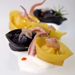 Cappellacci tra totani e patate