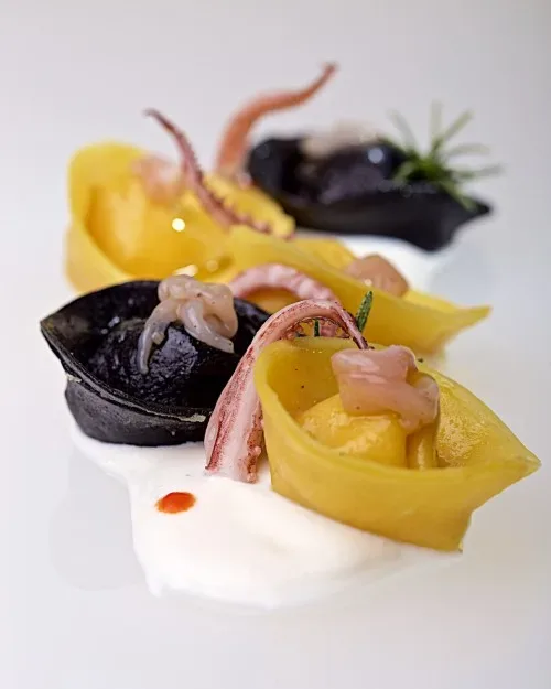 Cappellacci tra totani e patate