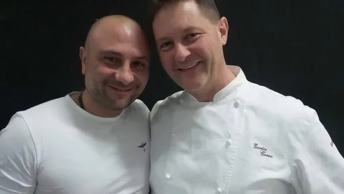 Giuseppe Pignalosa e Chicco Cerea