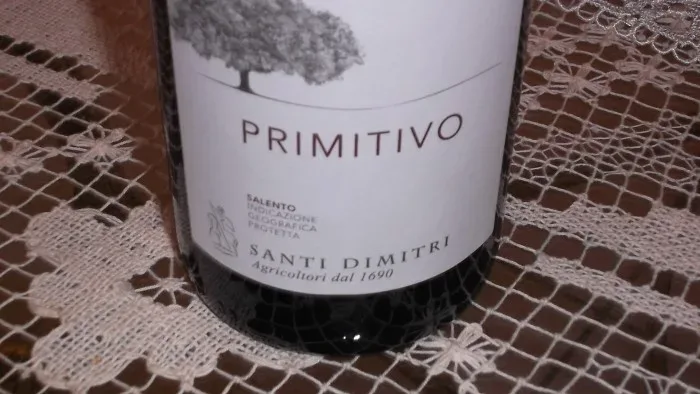 Primitivo Salento Rosso Igp 2015 Santi Dimitri