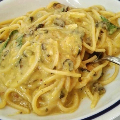 Spaghetti alla Nerano Maria Grazia, foto di Italy Food Porn