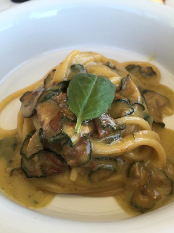 Spaghetti alla Nerano Taverna del Capitano