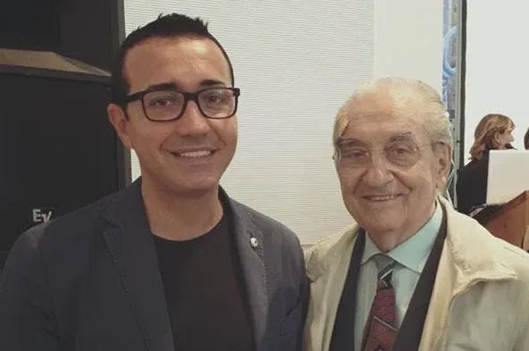 Gino Sorbillo e Gualtiero Marchesi