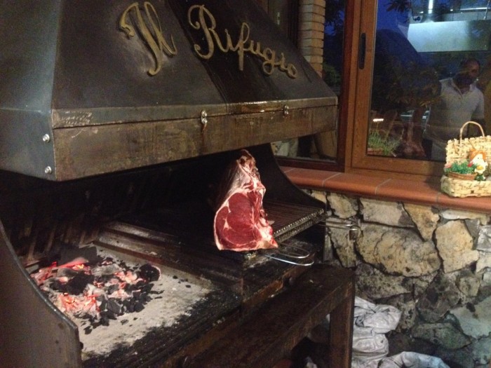 Ristorante Il Rifugio, brace