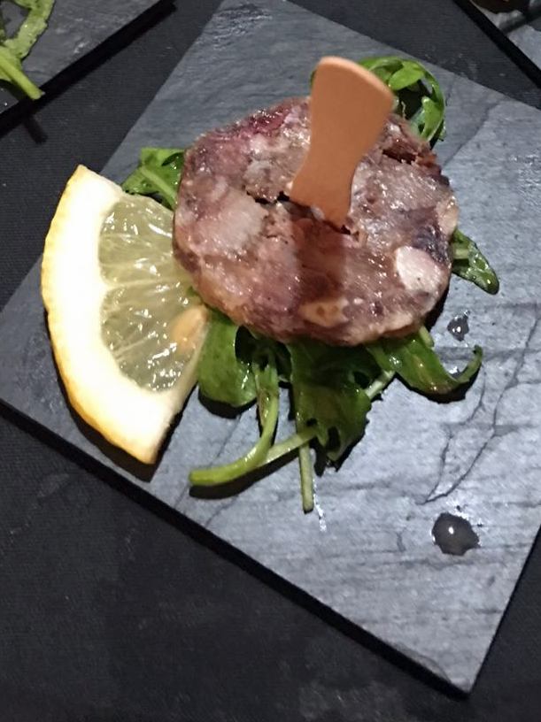 Agriturismo Don  Salvatore, coppa di maiale rucola e limone