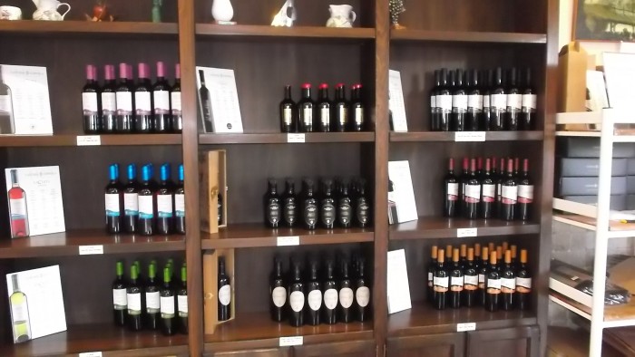 Cantina Coppola Vini in esposizione