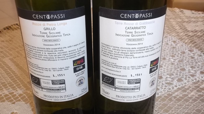 Controetichette vini di Centopassi