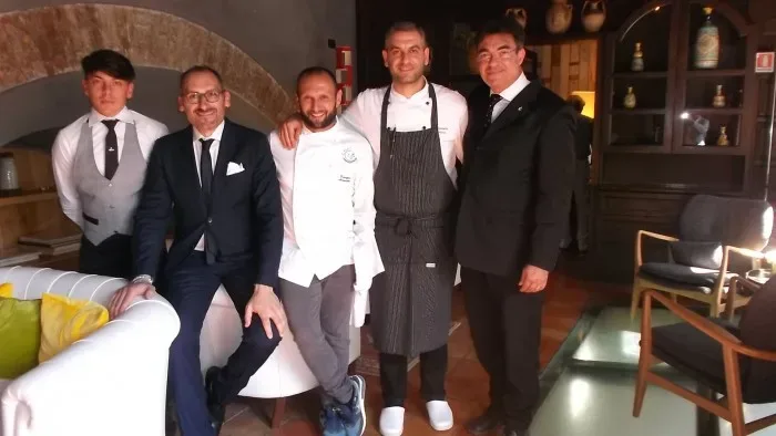 Da sx Ferri,Grimaldi, Stanzione, Califano e Toti