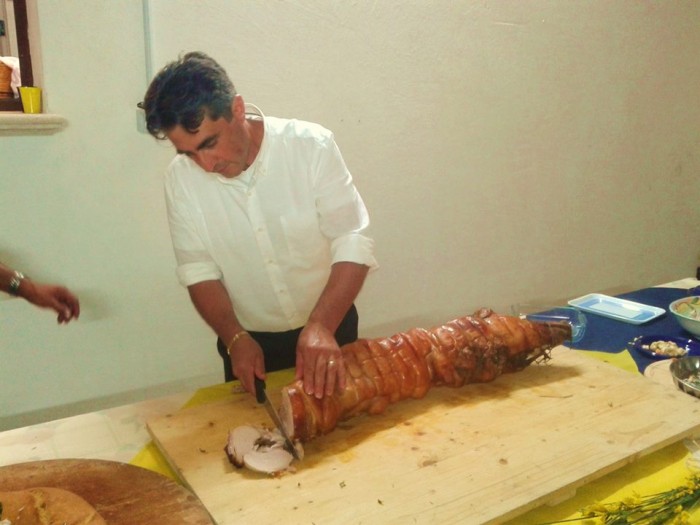Fattoria Biococo', Settimio e la porchetta