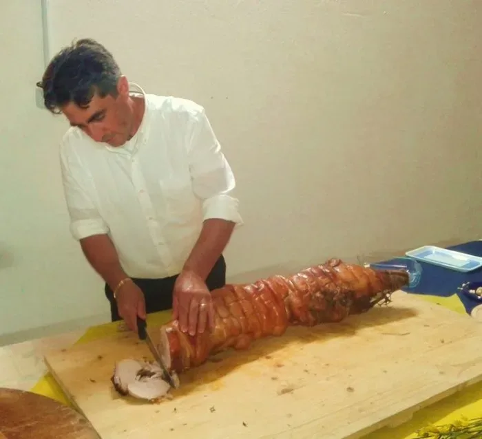 Fattoria Biococo', Settimio e la porchetta