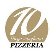 Il logo di 10 la nuova pizzeria di Diego Vitagliano